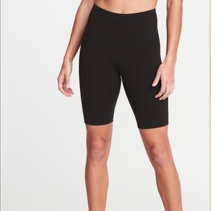 NWOT Black Biker Shorts / Bermuda Shorts 8”